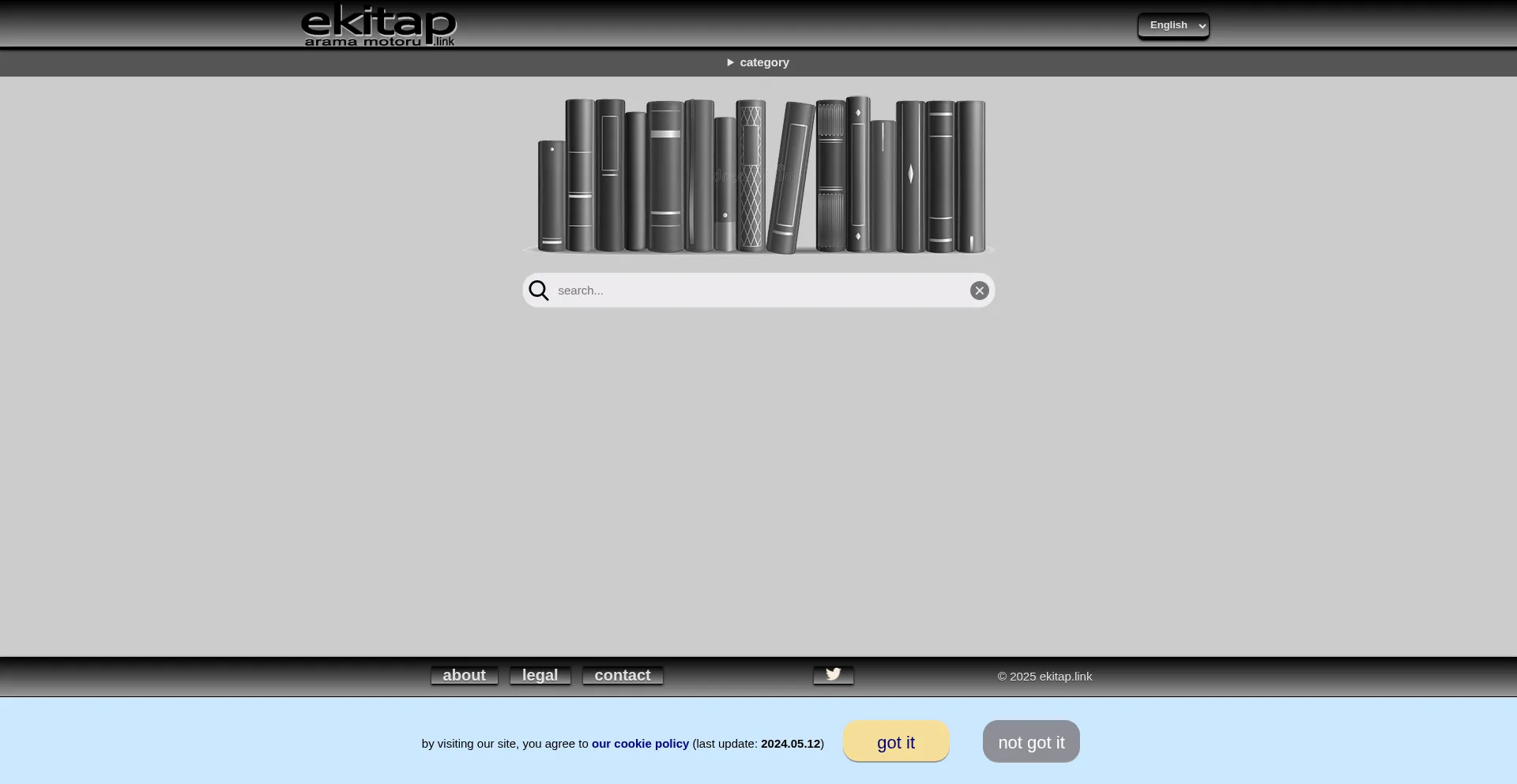 Ekitap.link Screenshot