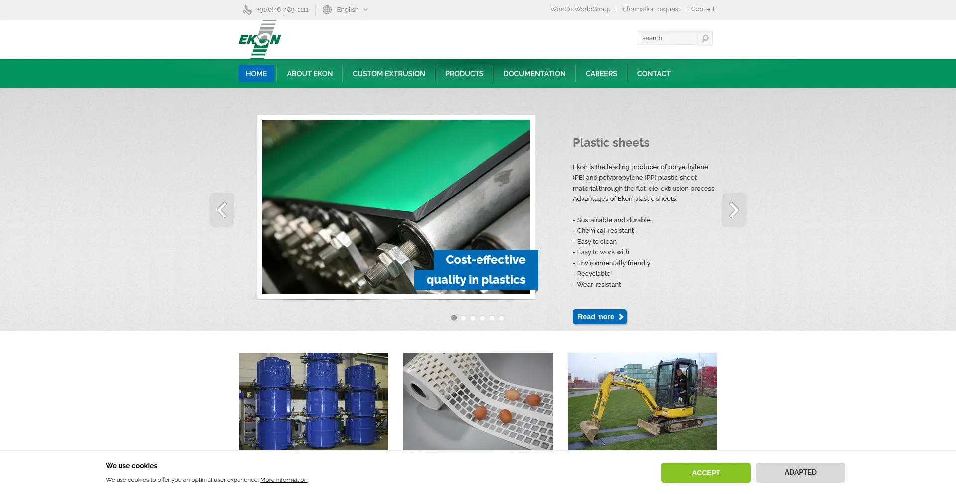 Ekon.com Screenshot