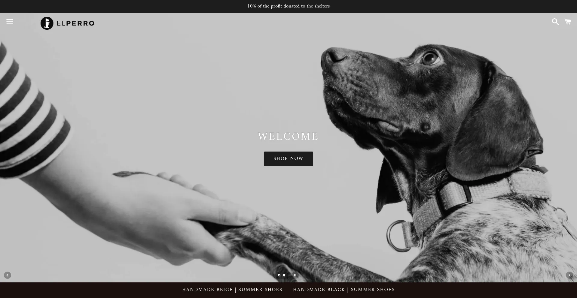 Website screenshot of El-pe.com