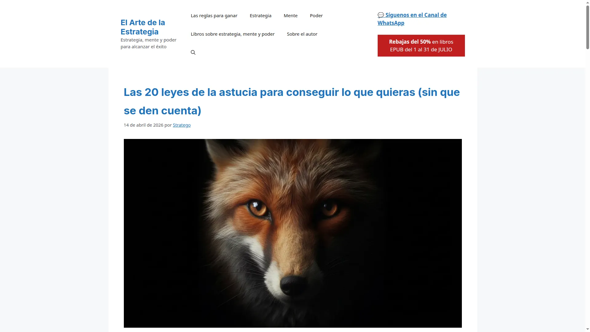 Elartedelaestrategia.com