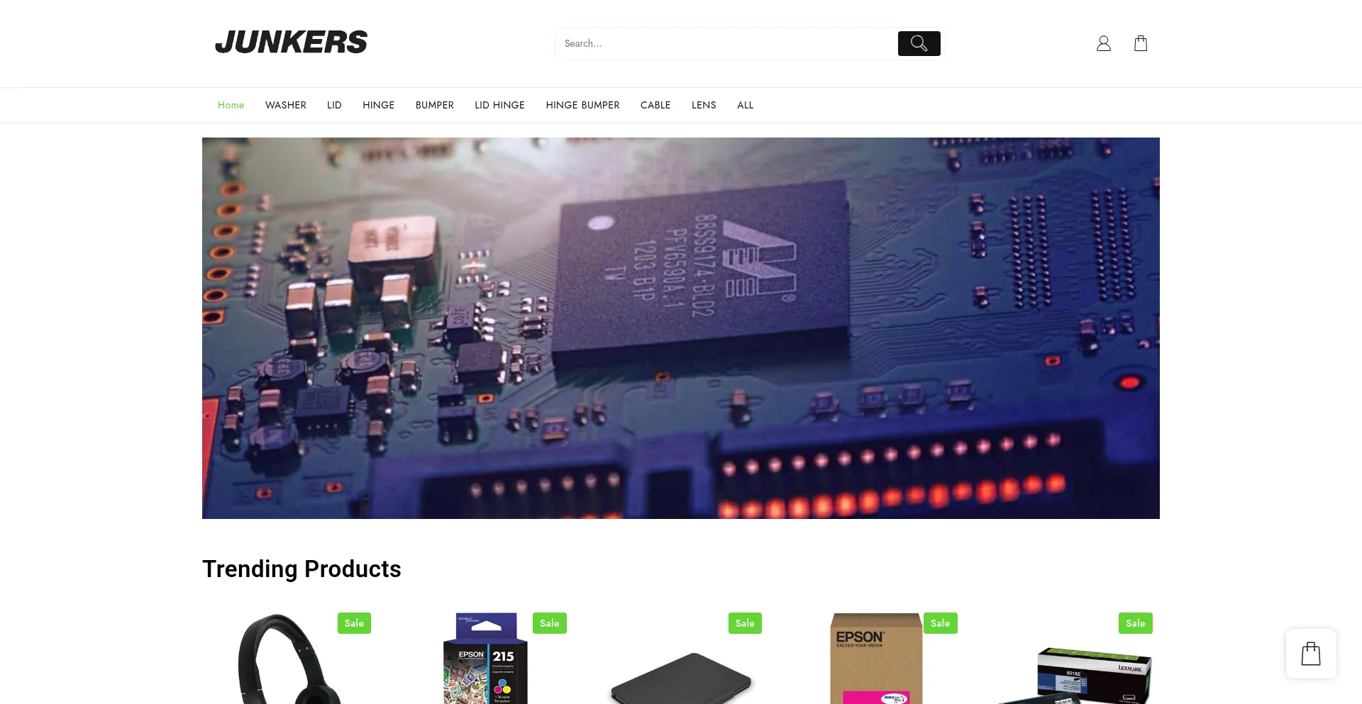 Electroniccomponentv.com Screenshot