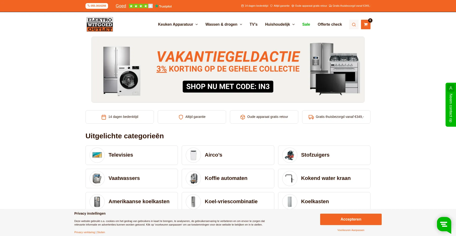 Elektrowitgoedoutlet.nl