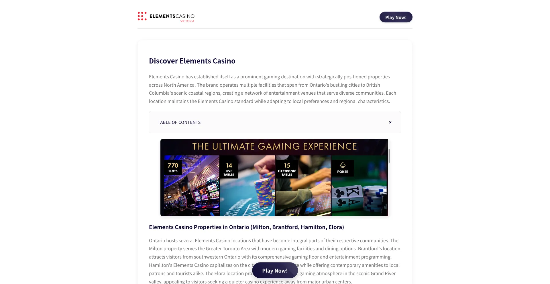 Elementscasino.org