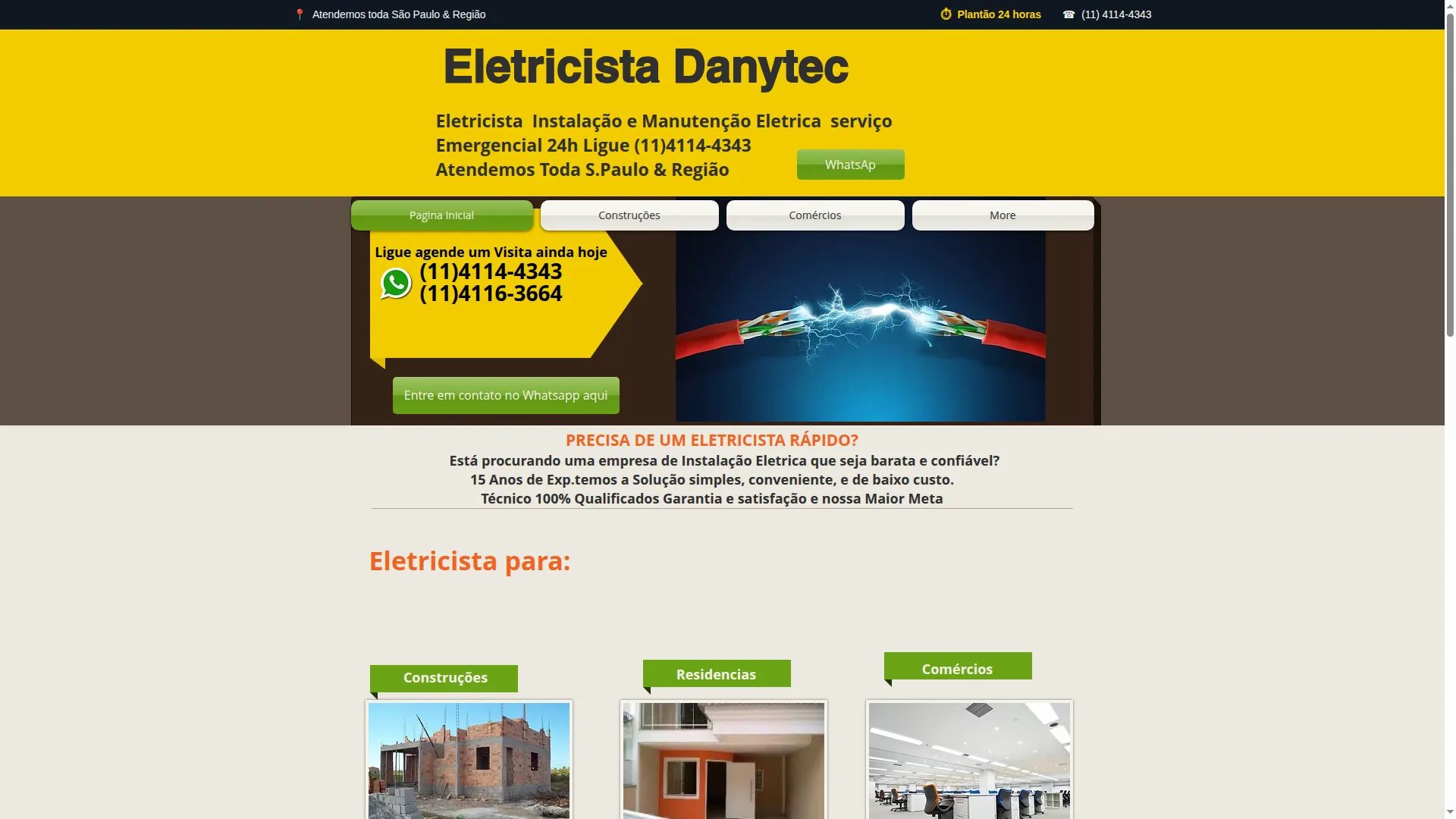 Eletricistadanytec.com.br
