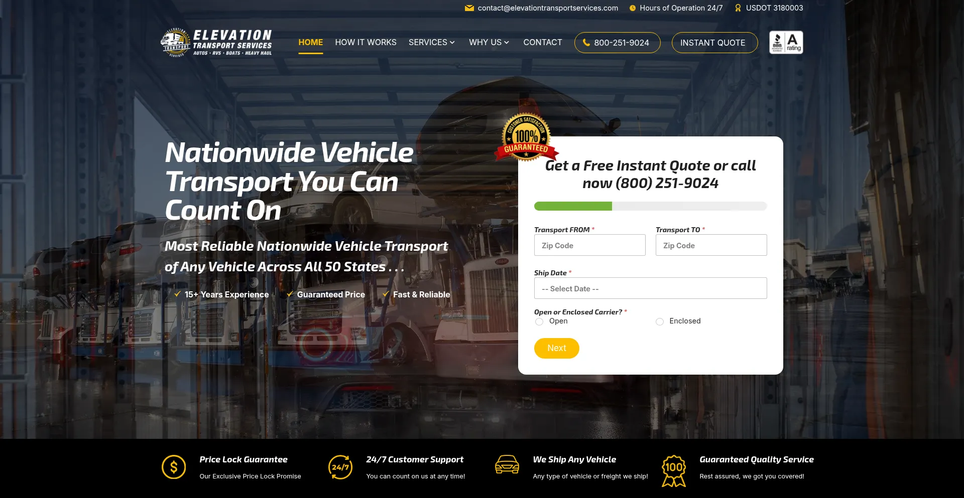 Is Elevationtransportservices.com Safe?