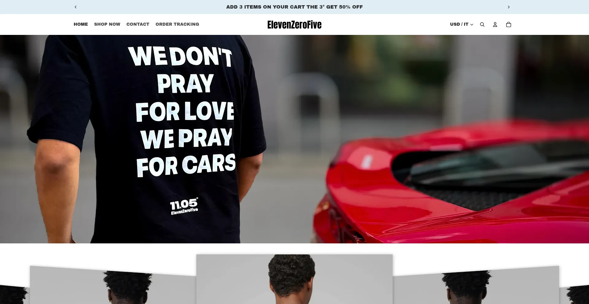 Elevenzerofive.com Screenshot