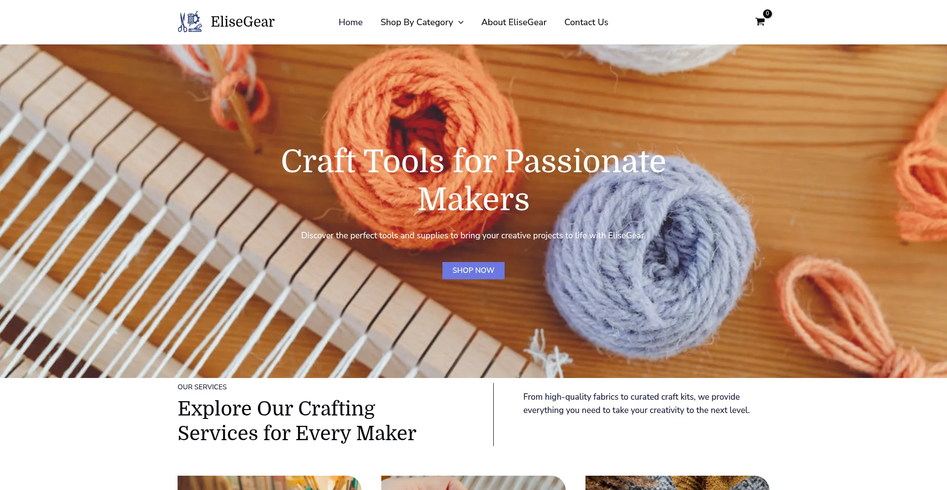 Elisegear.com Screenshot