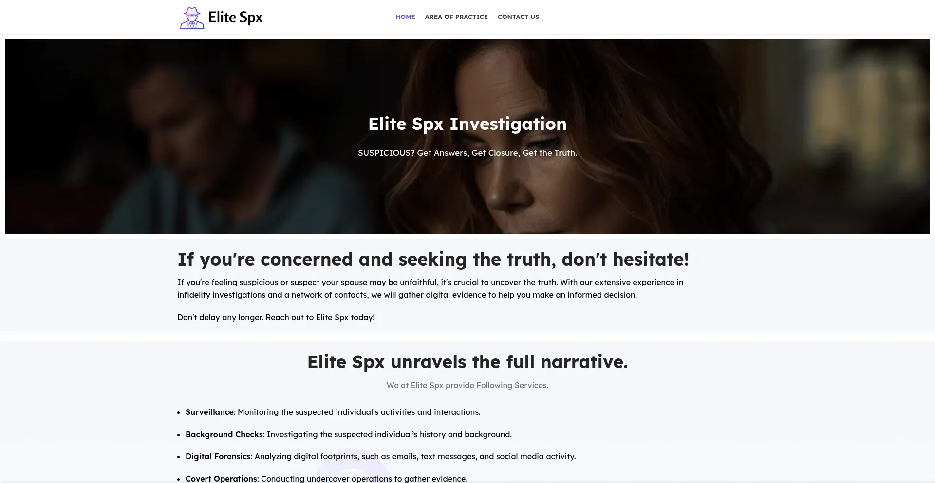 Elitespx.com Screenshot