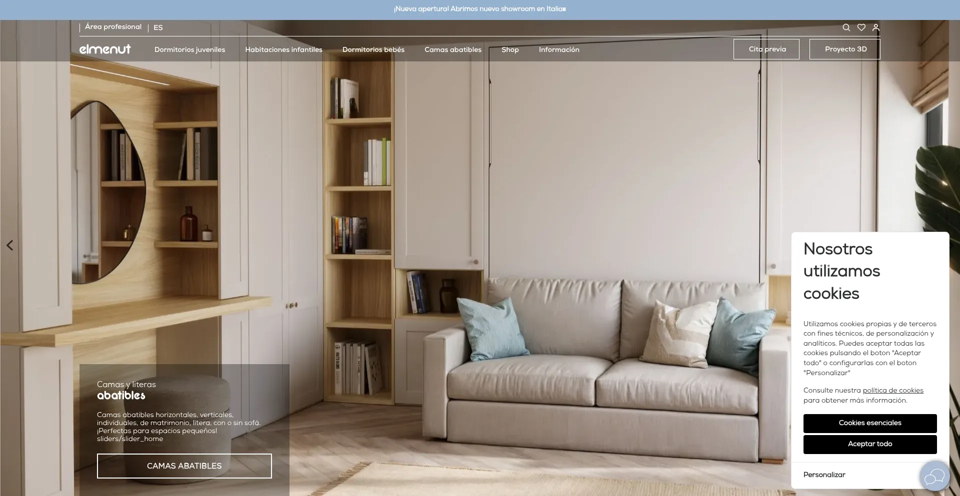 Elmenut.com Screenshot