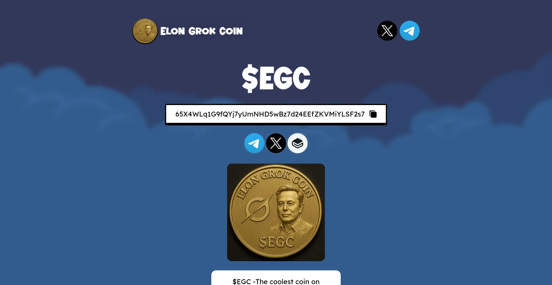 Elongrokcoin.webby.fun Screenshot