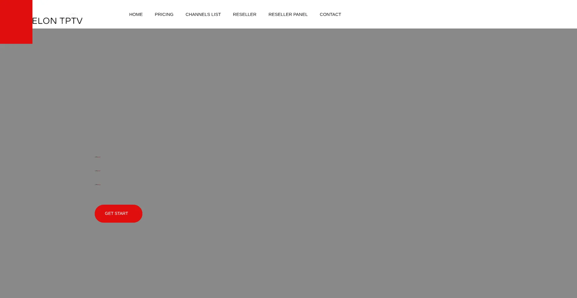 Website screenshot of Eloniptv.eu