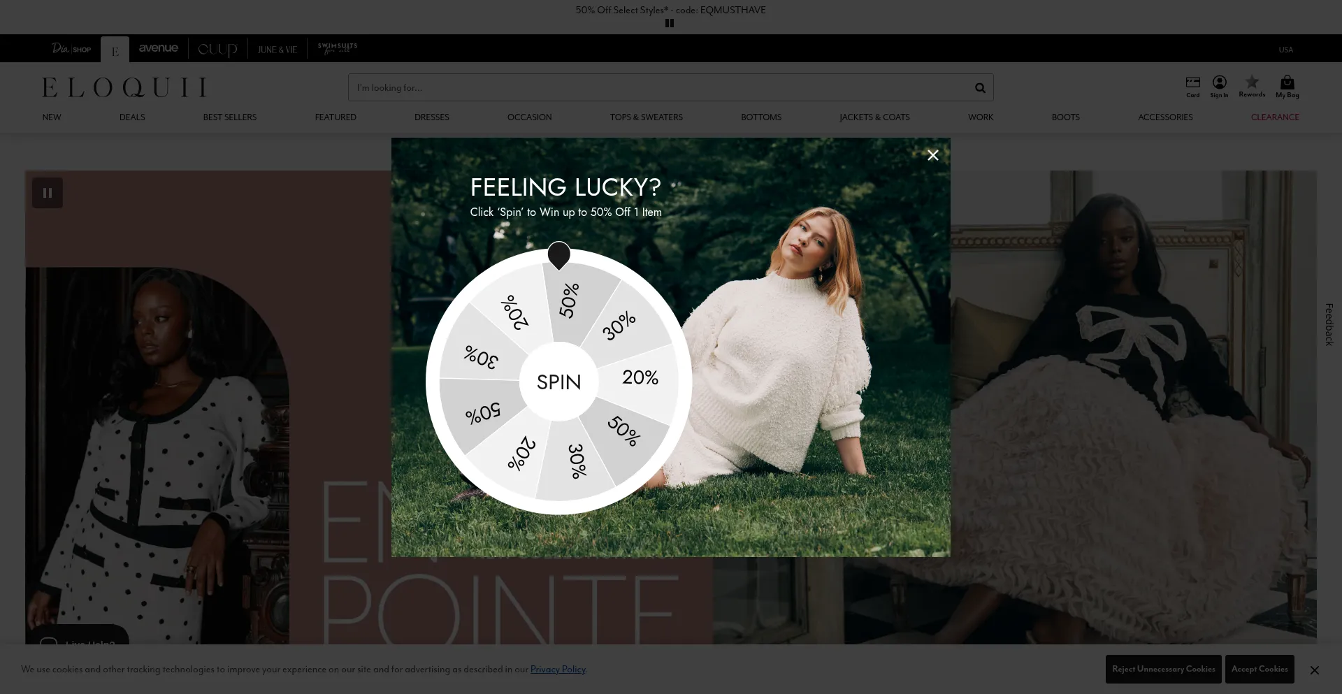 Eloquii.com Screenshot