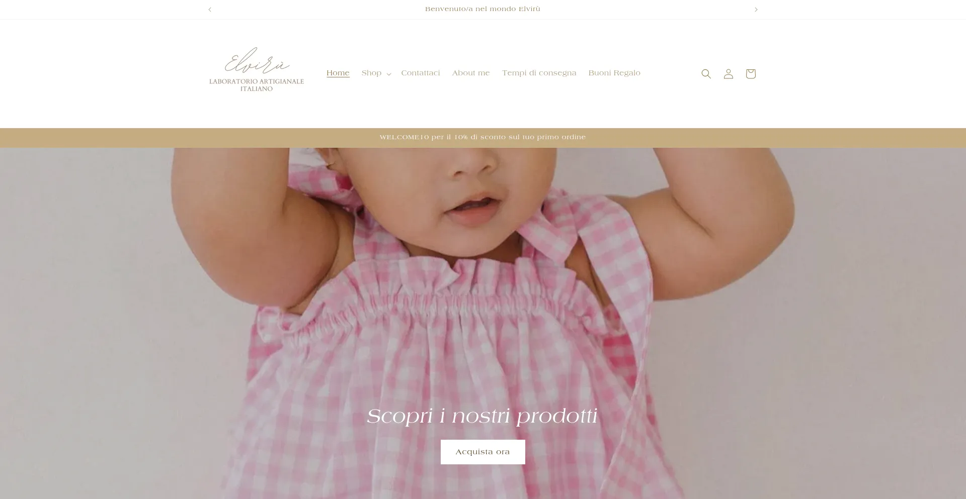 Website screenshot of Elvirustudiosartoriale.it