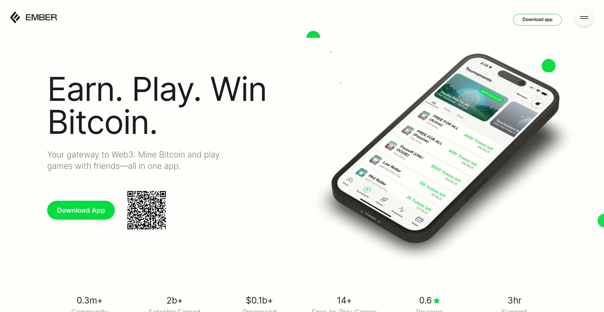 Emberfund.io Screenshot
