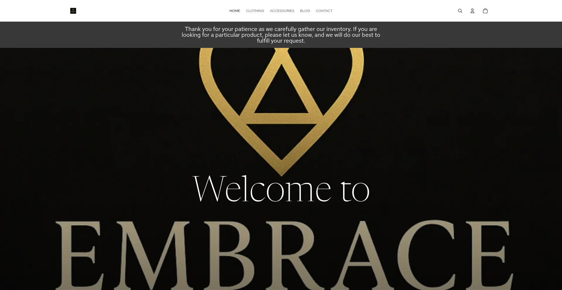 Embraceboutiqueshop.com Screenshot