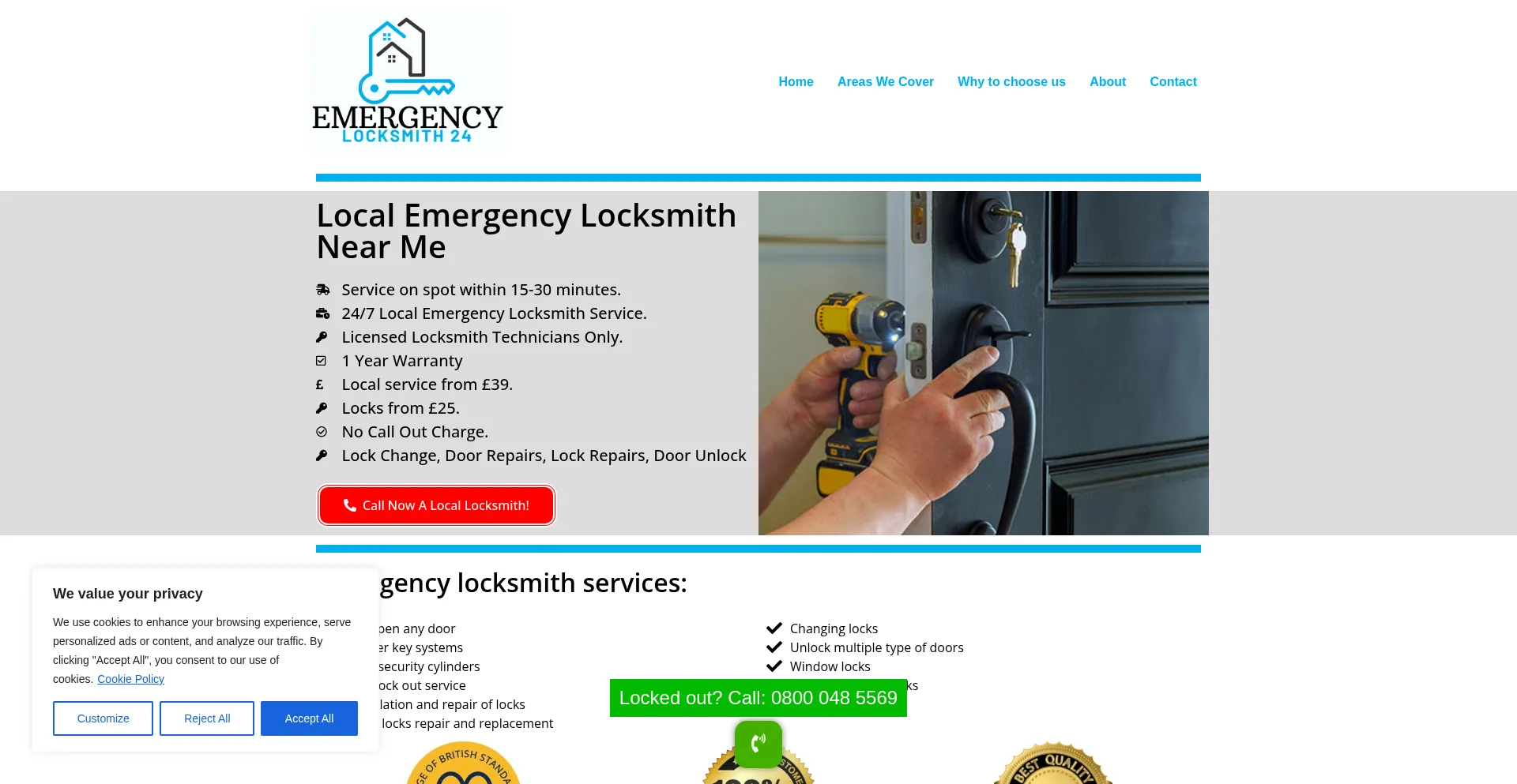 Is Emergencylocksmith24.co.uk Safe?