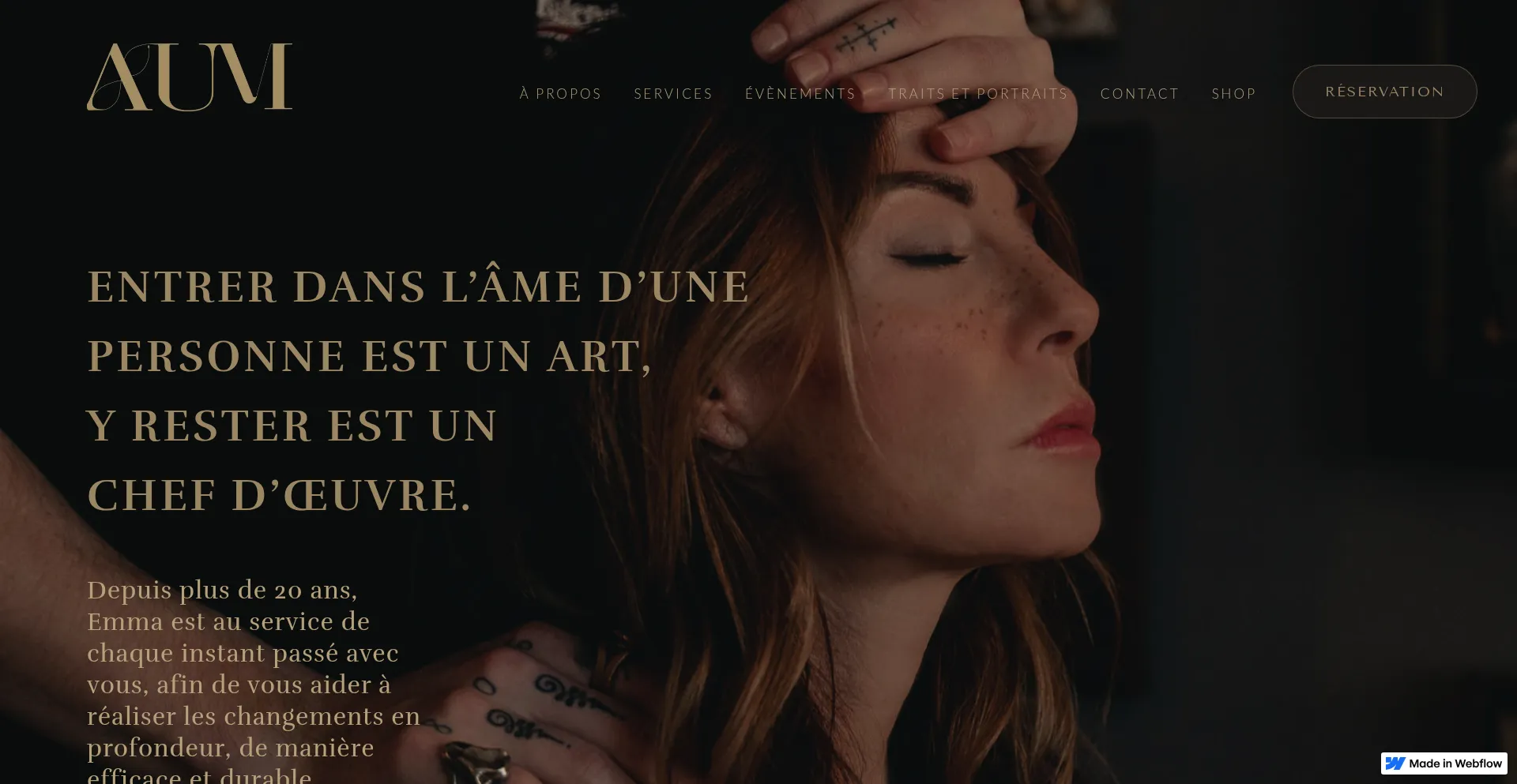 Emmaminkow.com Screenshot