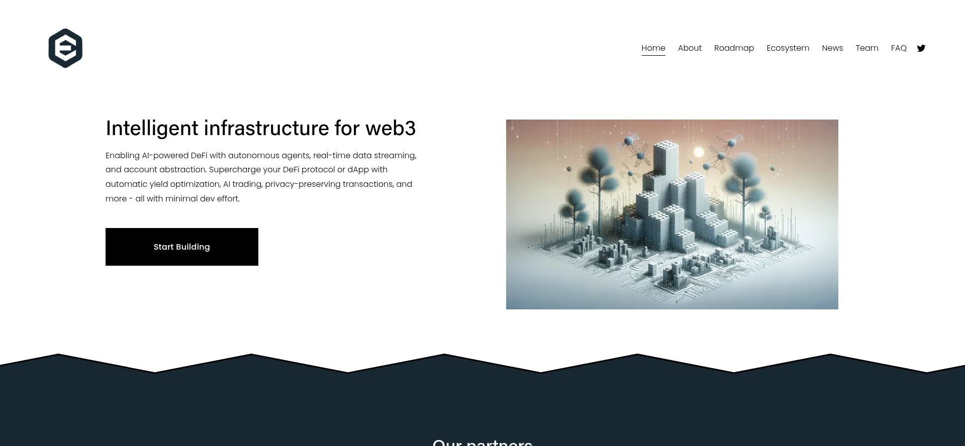 Website screenshot of Empyrealsdk.com