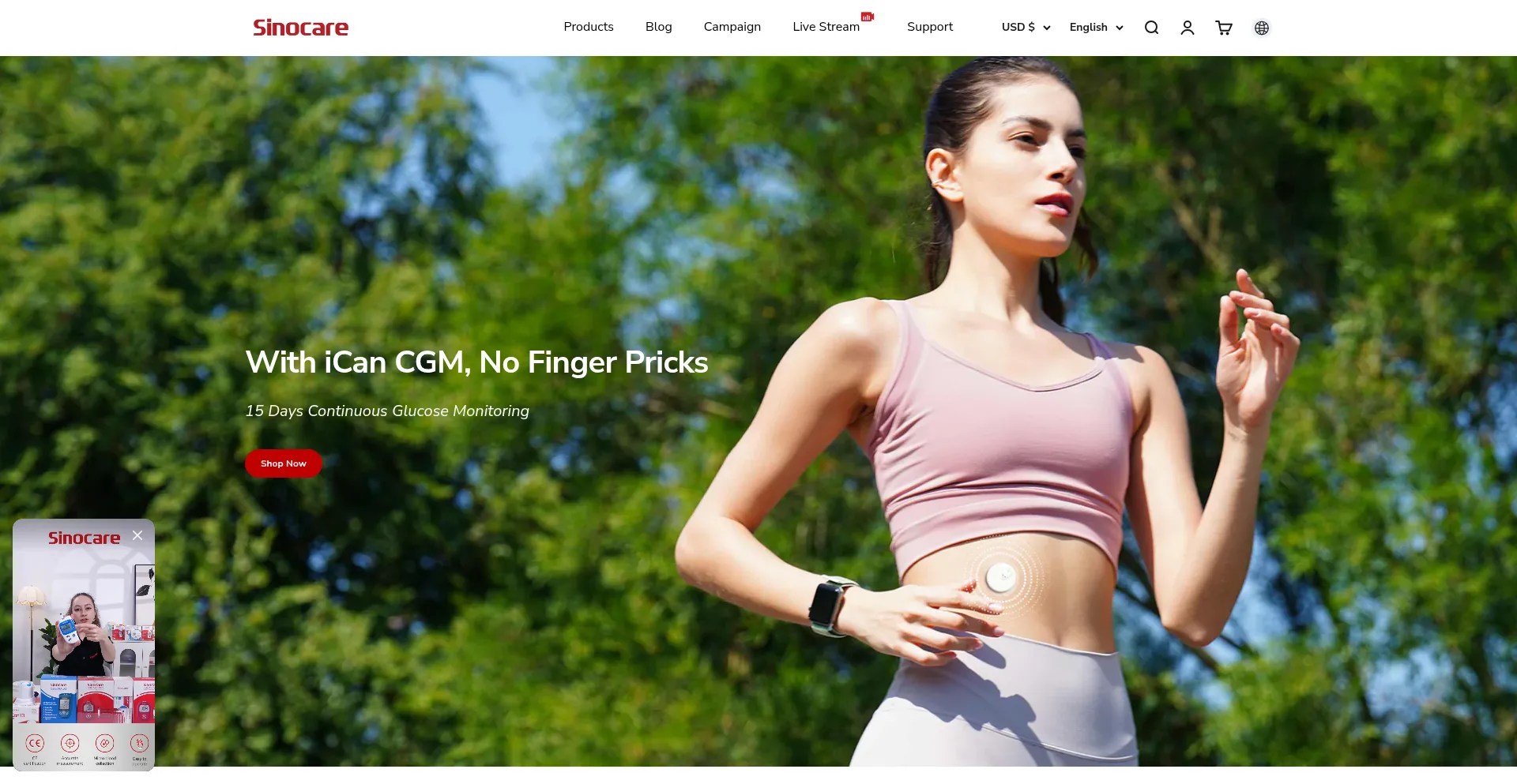 En.sinocare.com