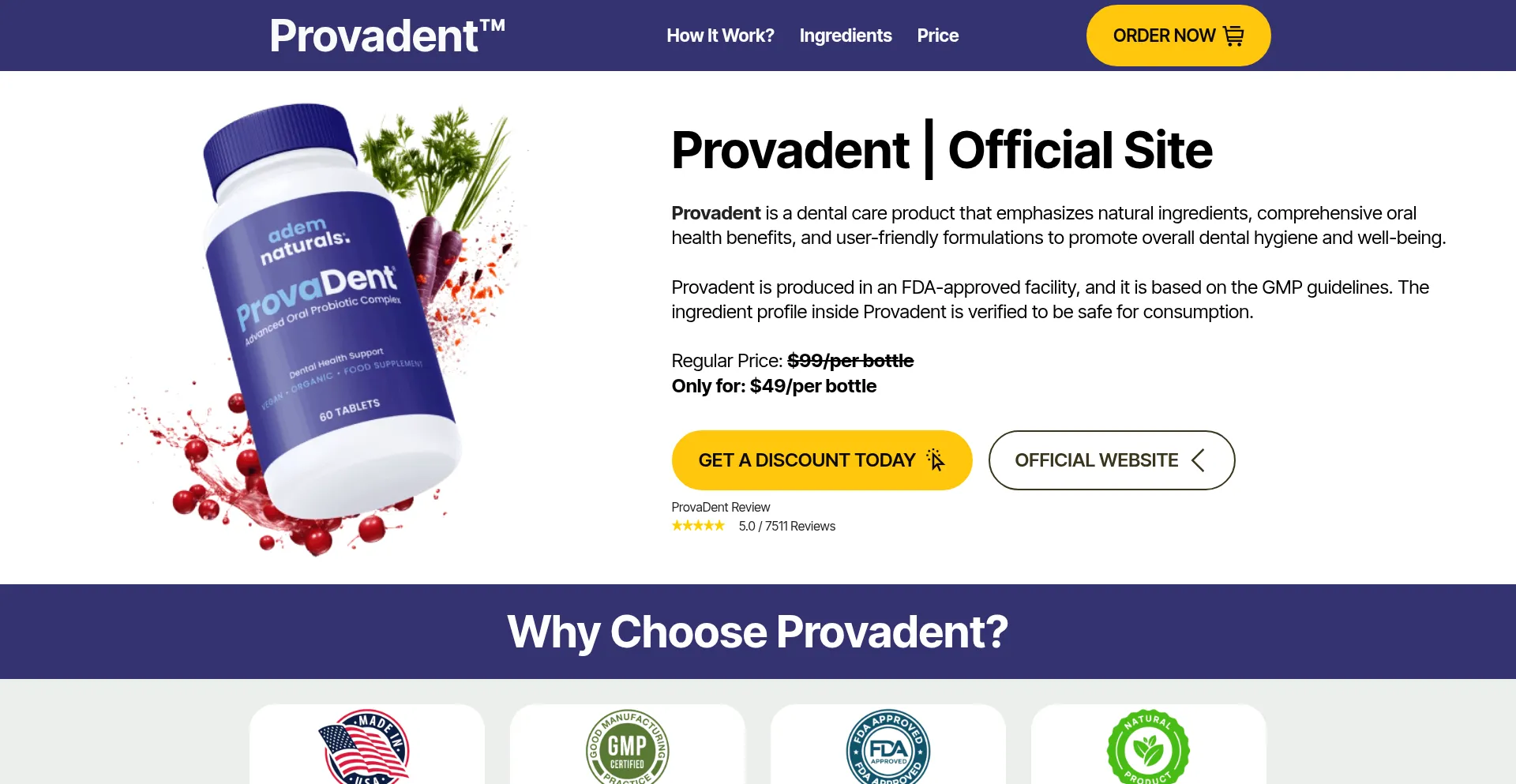 reviews on provadent