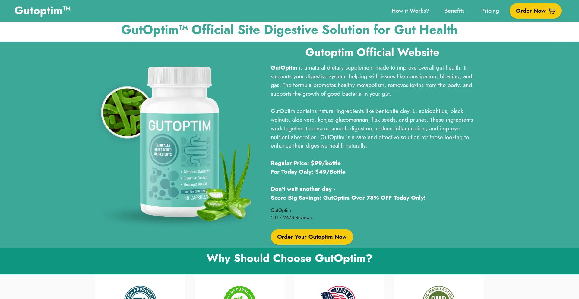 Website screenshot of En-gut-optim.com