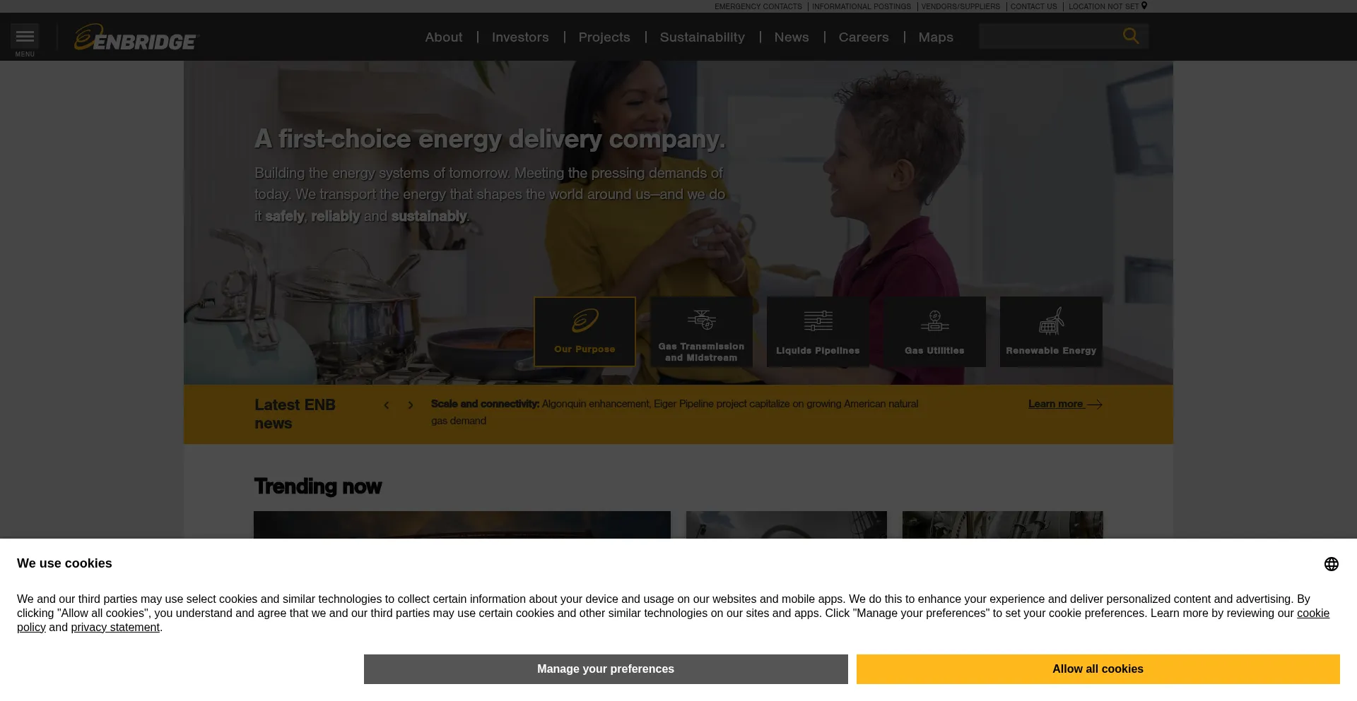 Is Enbridge.com Safe?