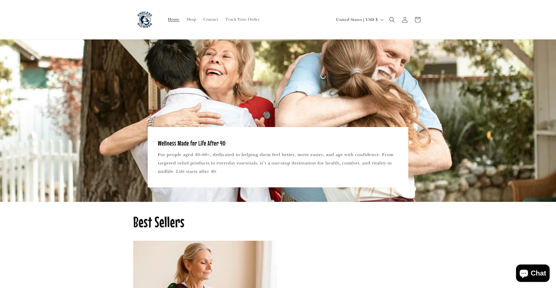 Website screenshot of Endlessslumber.com