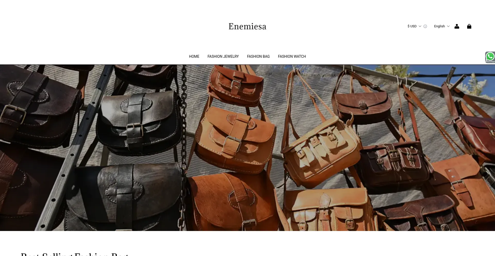 Website screenshot of Enemiesa.online