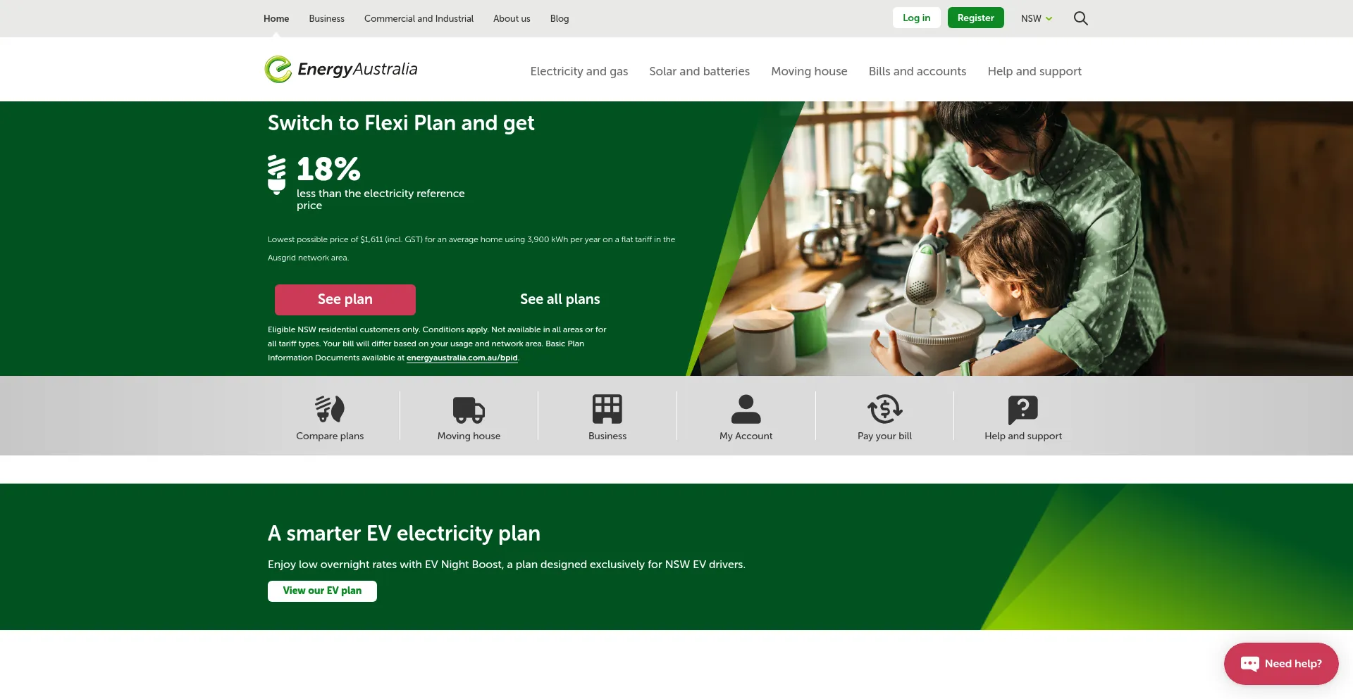 Energyaustralia.com.au Screenshot