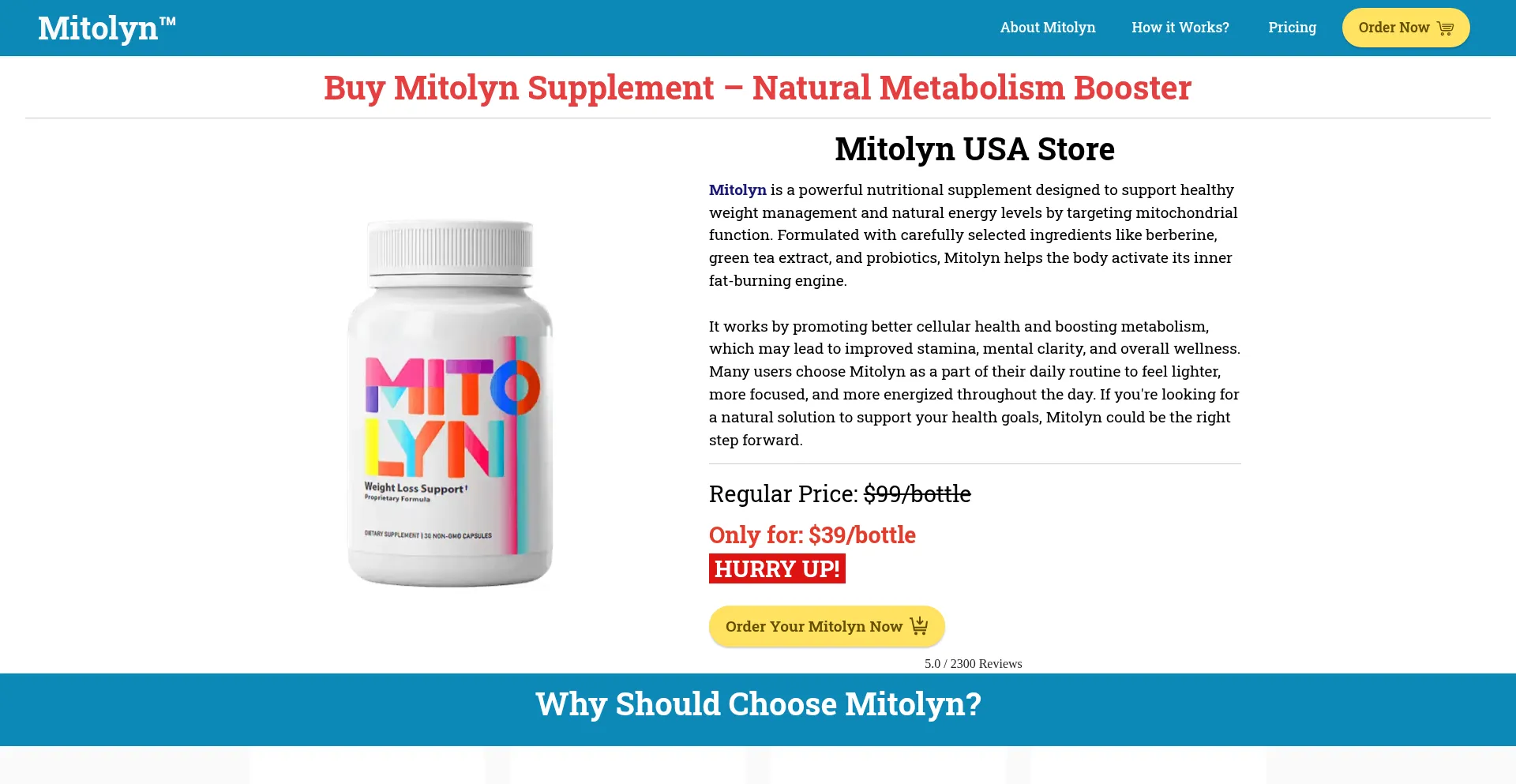 Website screenshot of Eng-en-us-mitolyn.us
