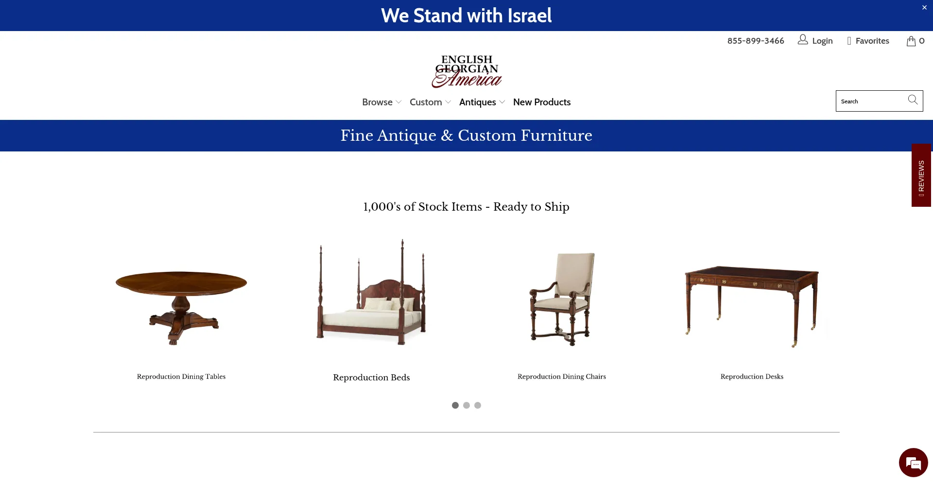 Website screenshot of Englishgeorgianamerica.com