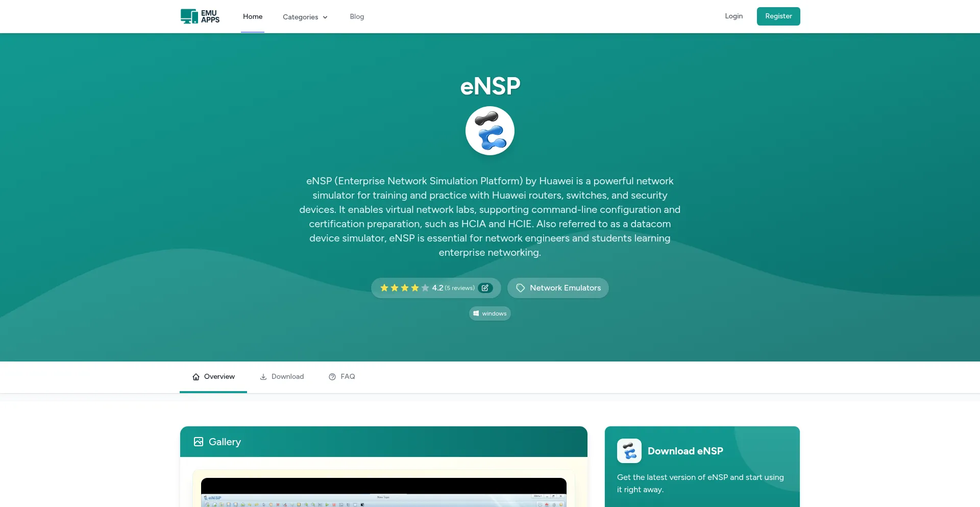 Ensp.emuapps.com