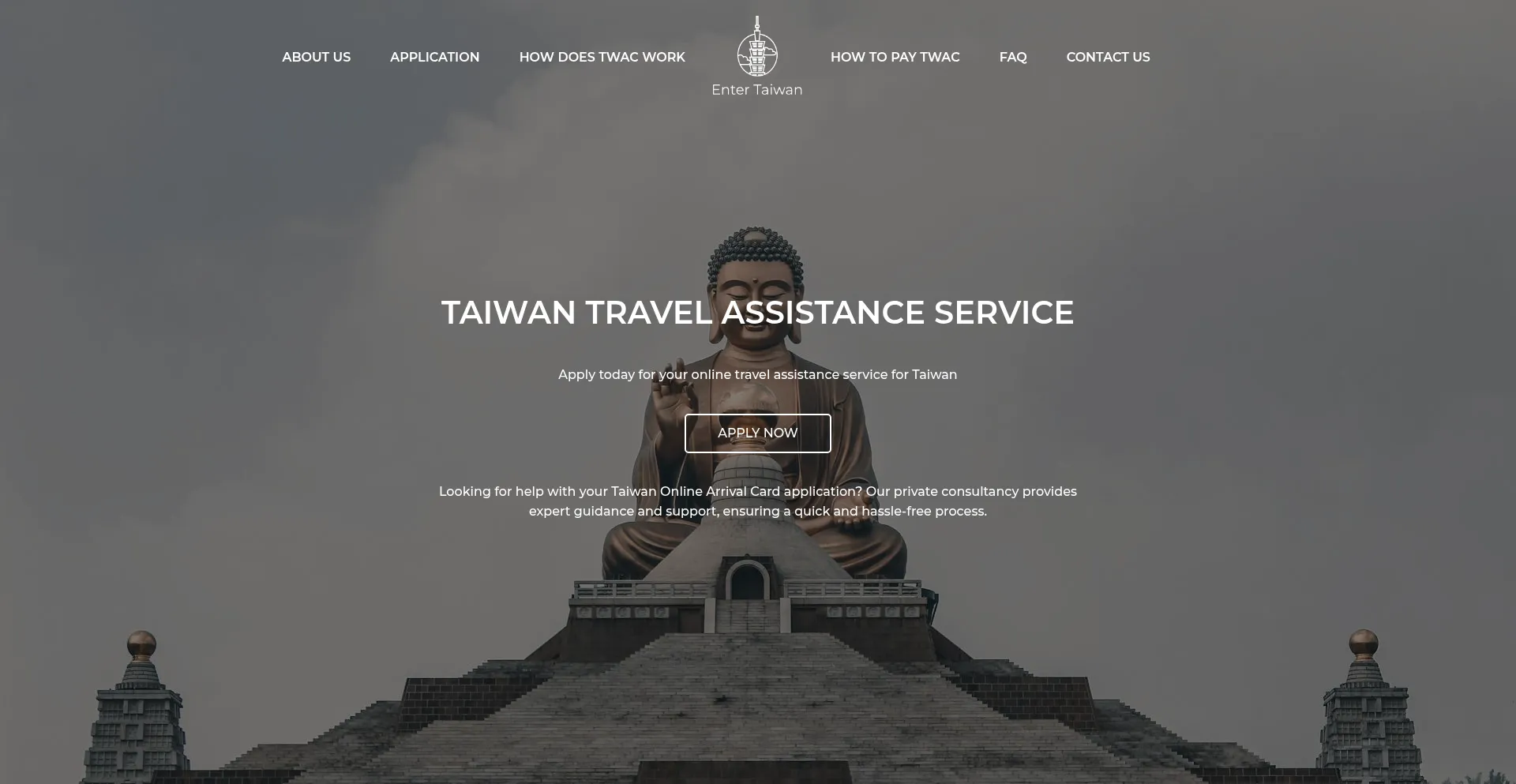 Website screenshot of Entertaiwan.com