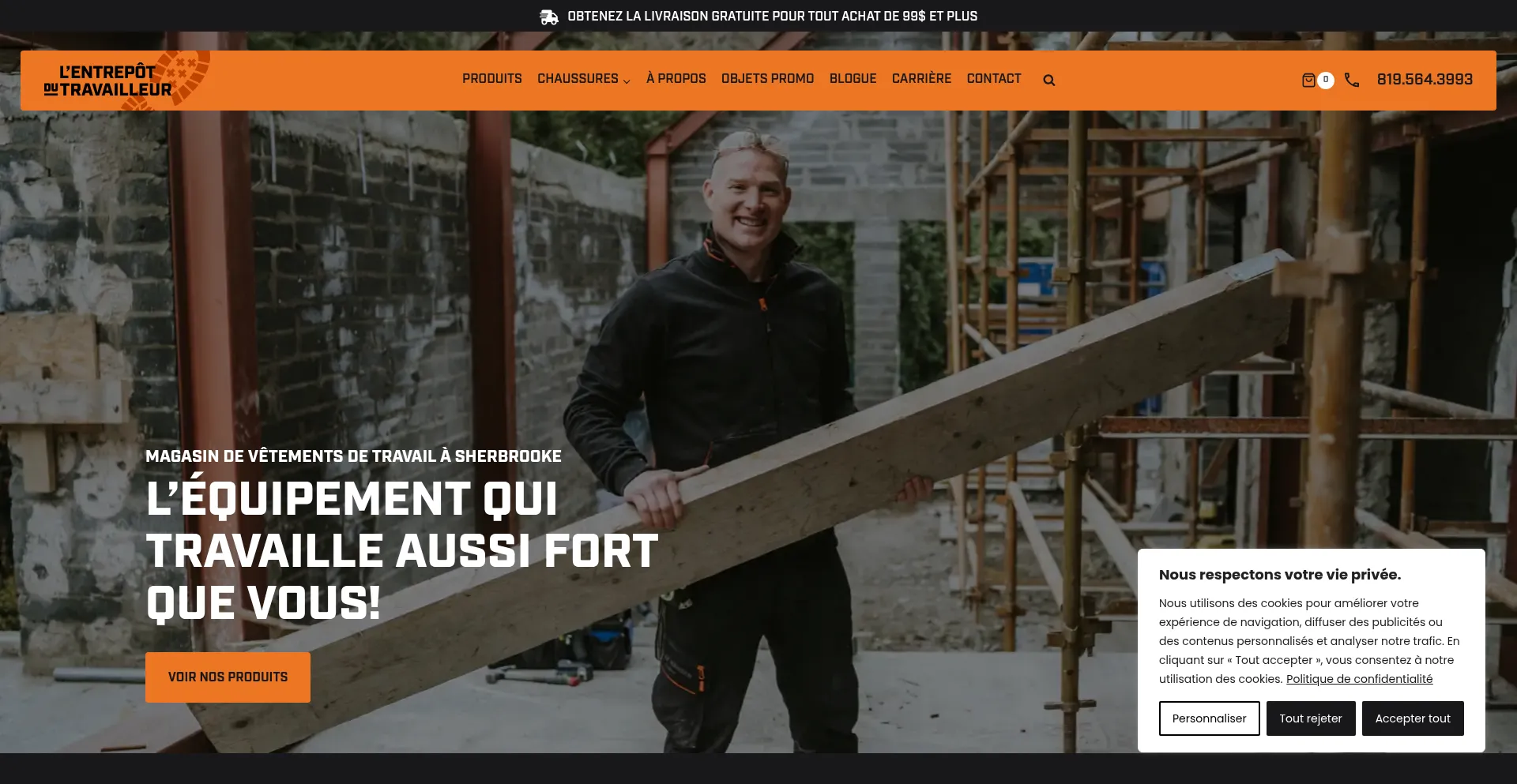 Is Entrepotdutravailleur.com Safe?