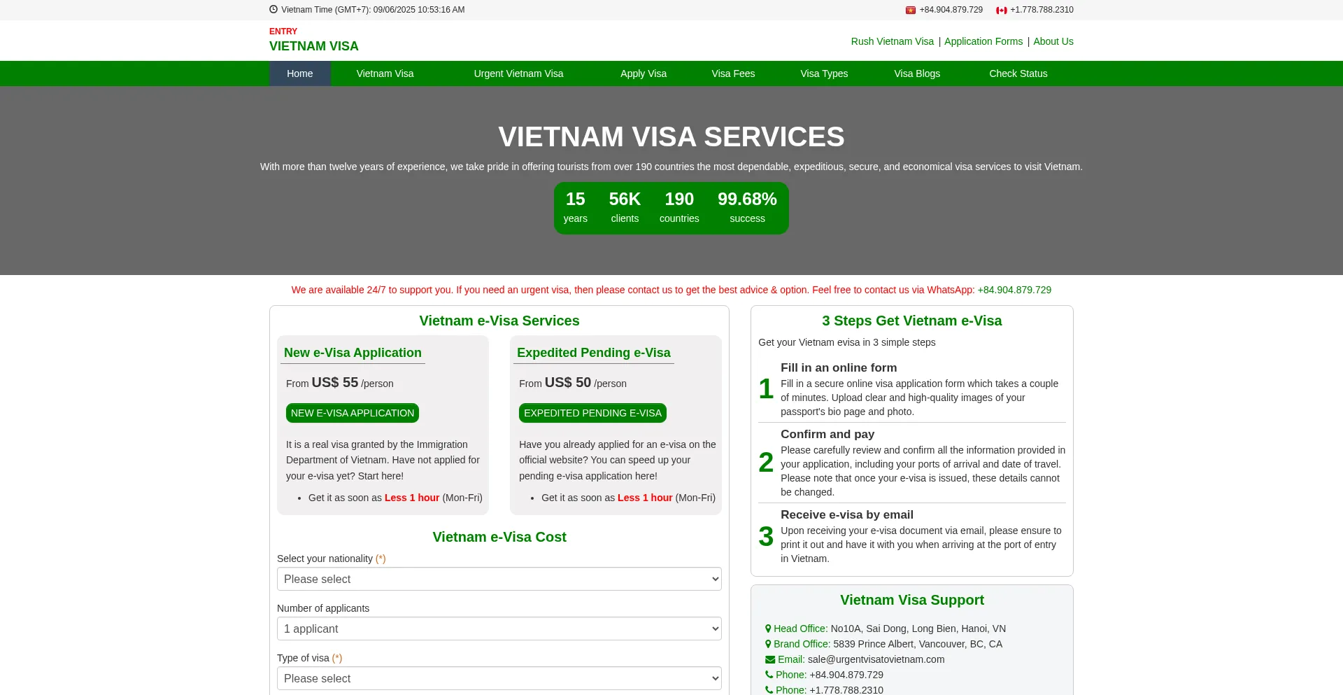 Is Entryvietnamvisa.com Safe?