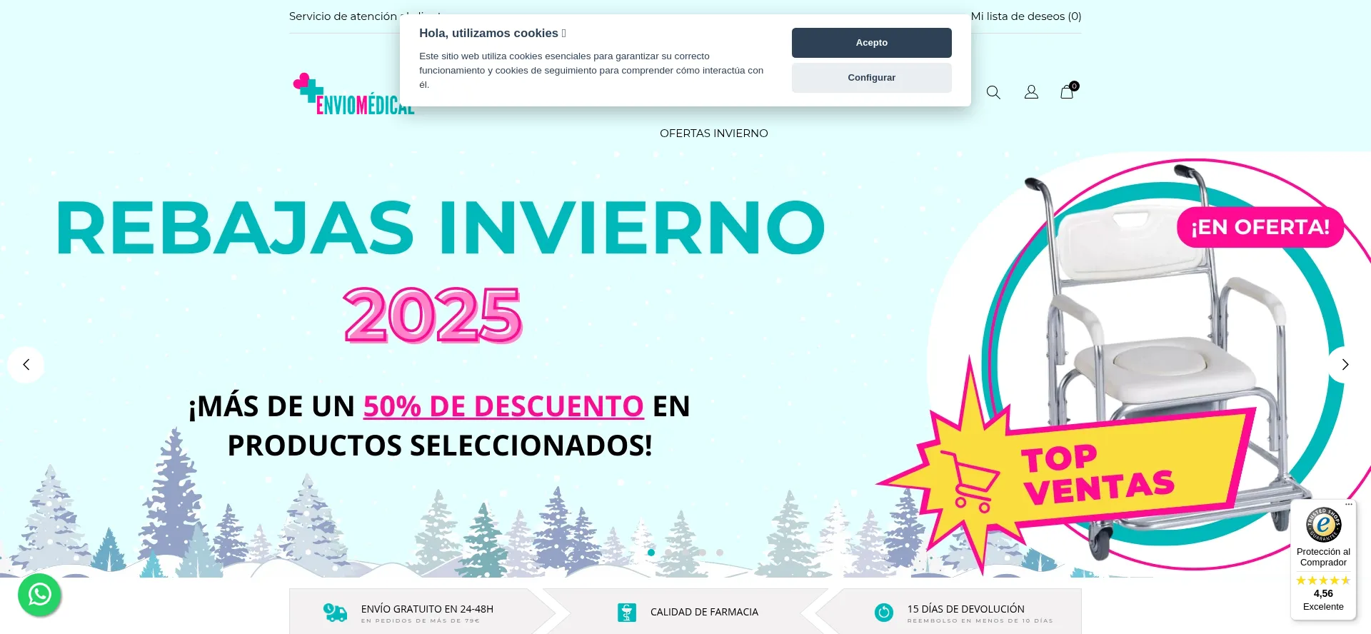 Enviomedical.com Screenshot
