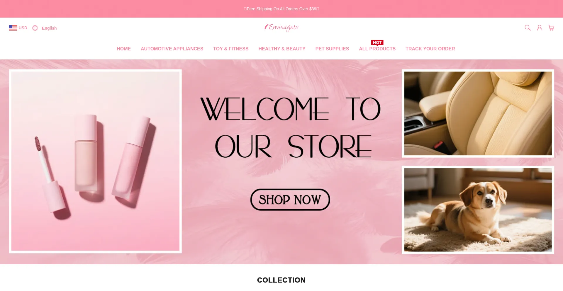Envisageto.com Screenshot