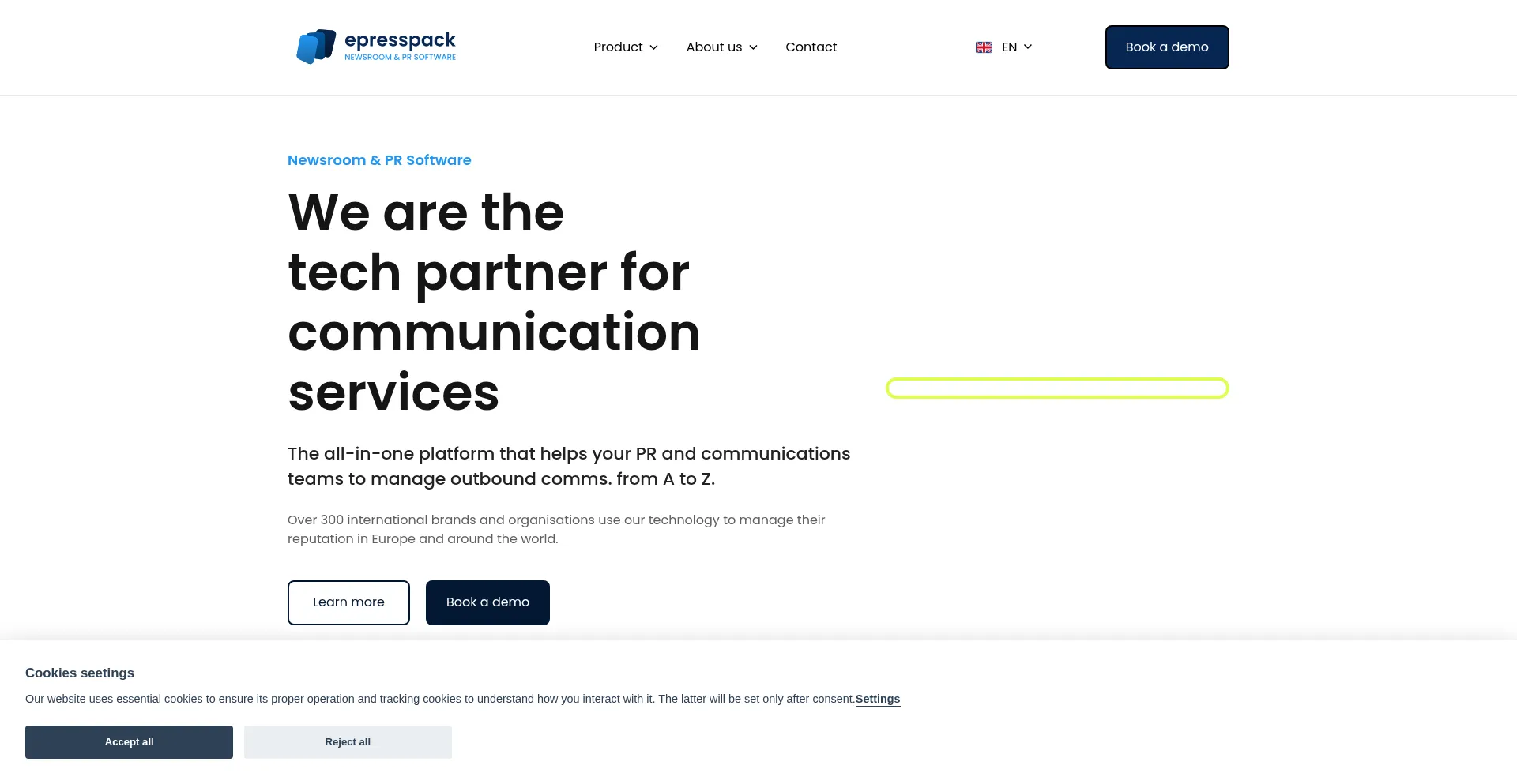 Epresspack.com Screenshot