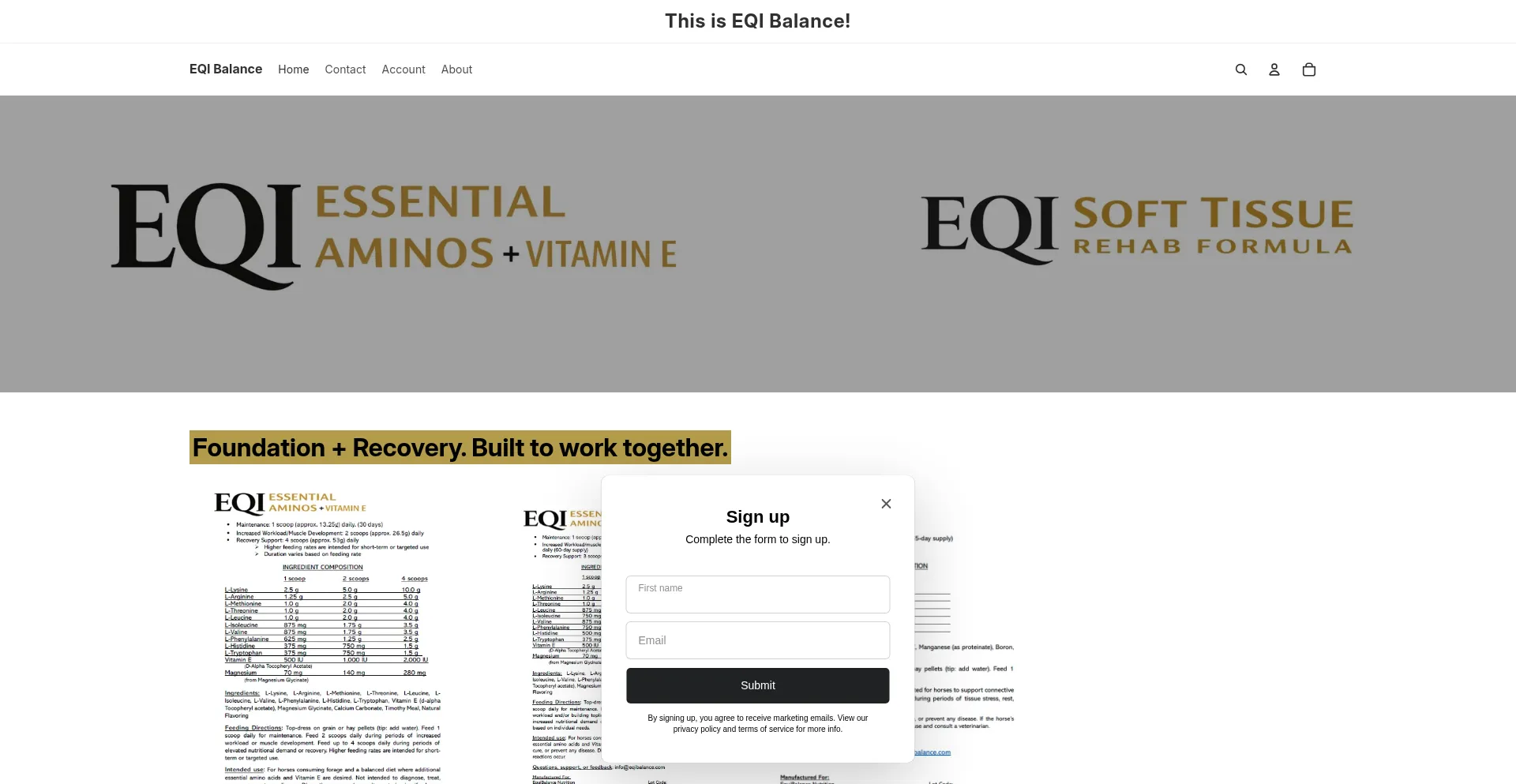 Eqibalance.com