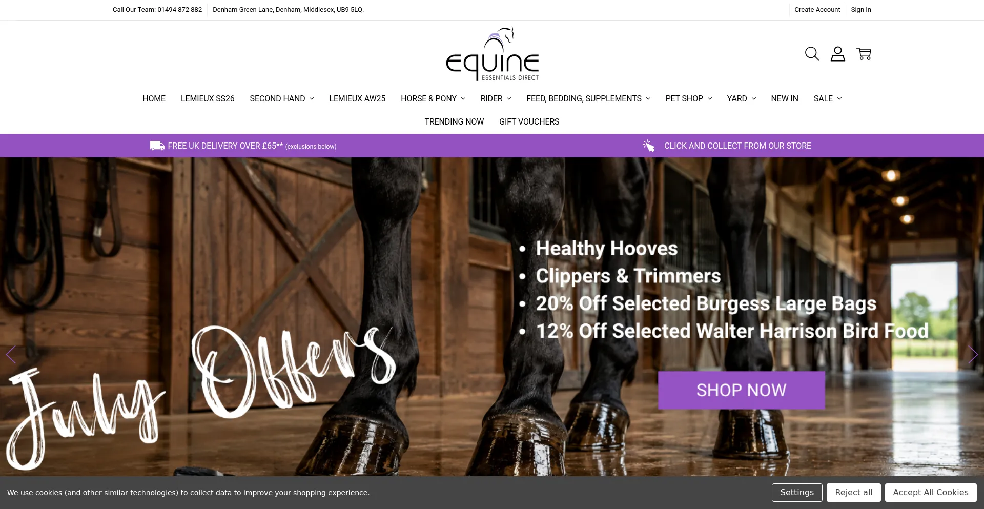Equineessentialsdirect.co.uk