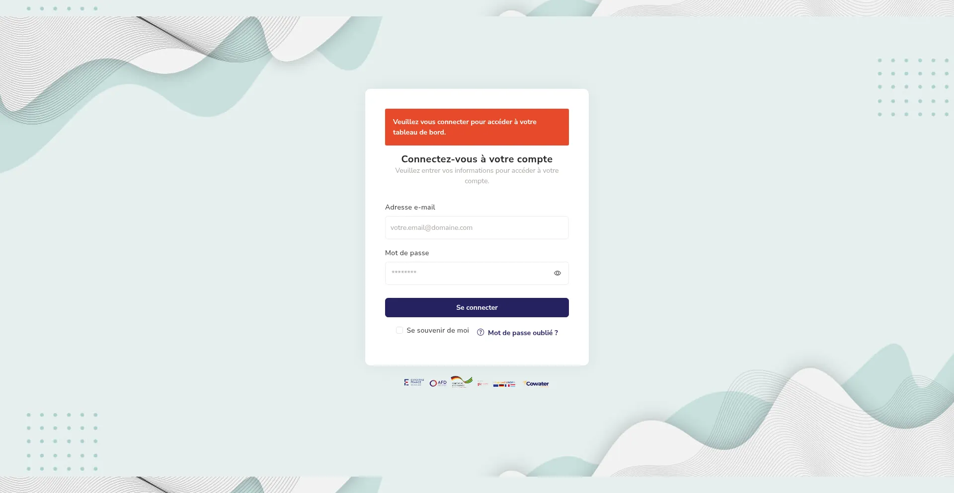 Website screenshot of Equipeeuropetogo.eu