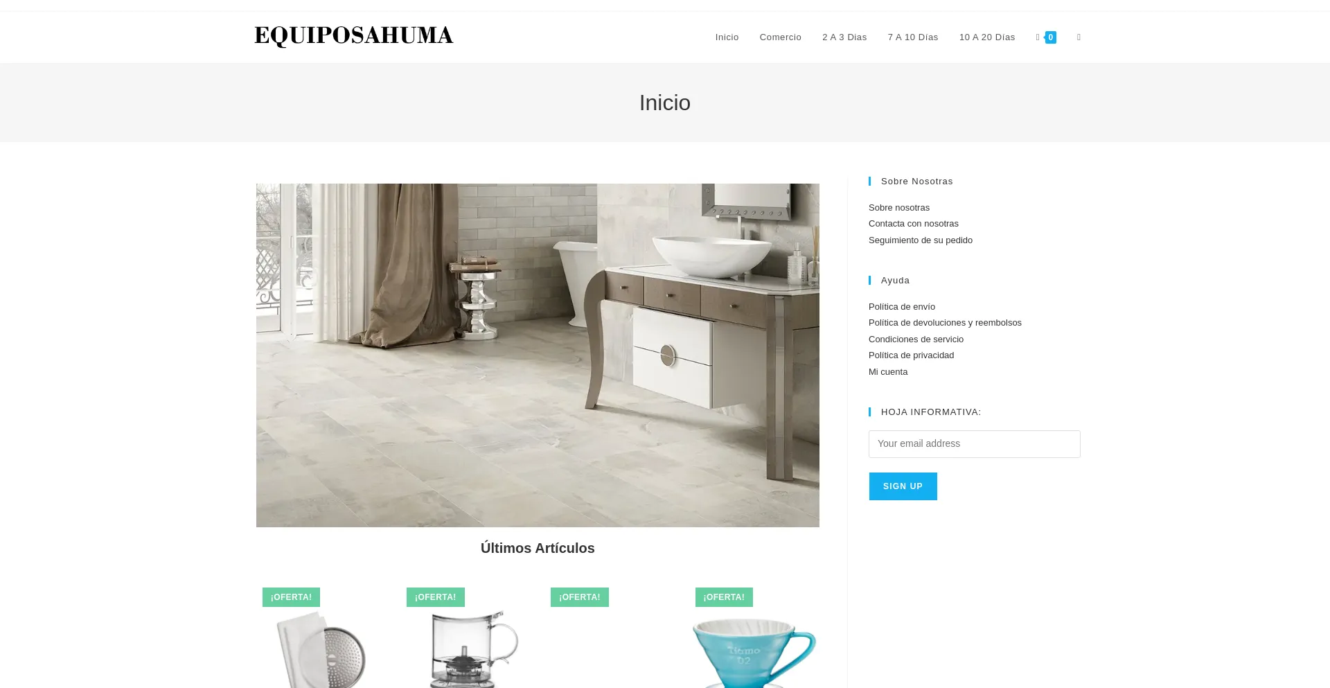 Equiposahumado.com Screenshot