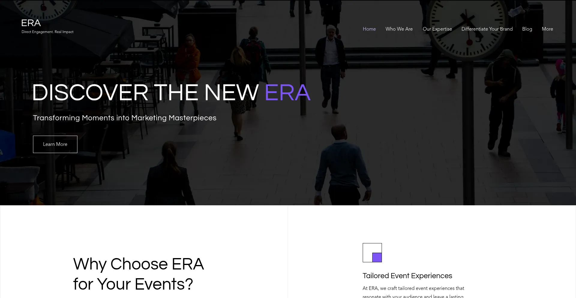 Website screenshot of Eranc-co.com