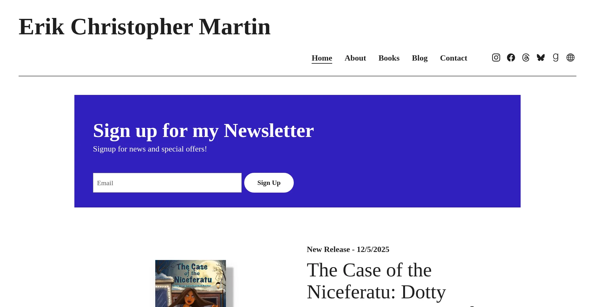 Erikchristophermartin.com