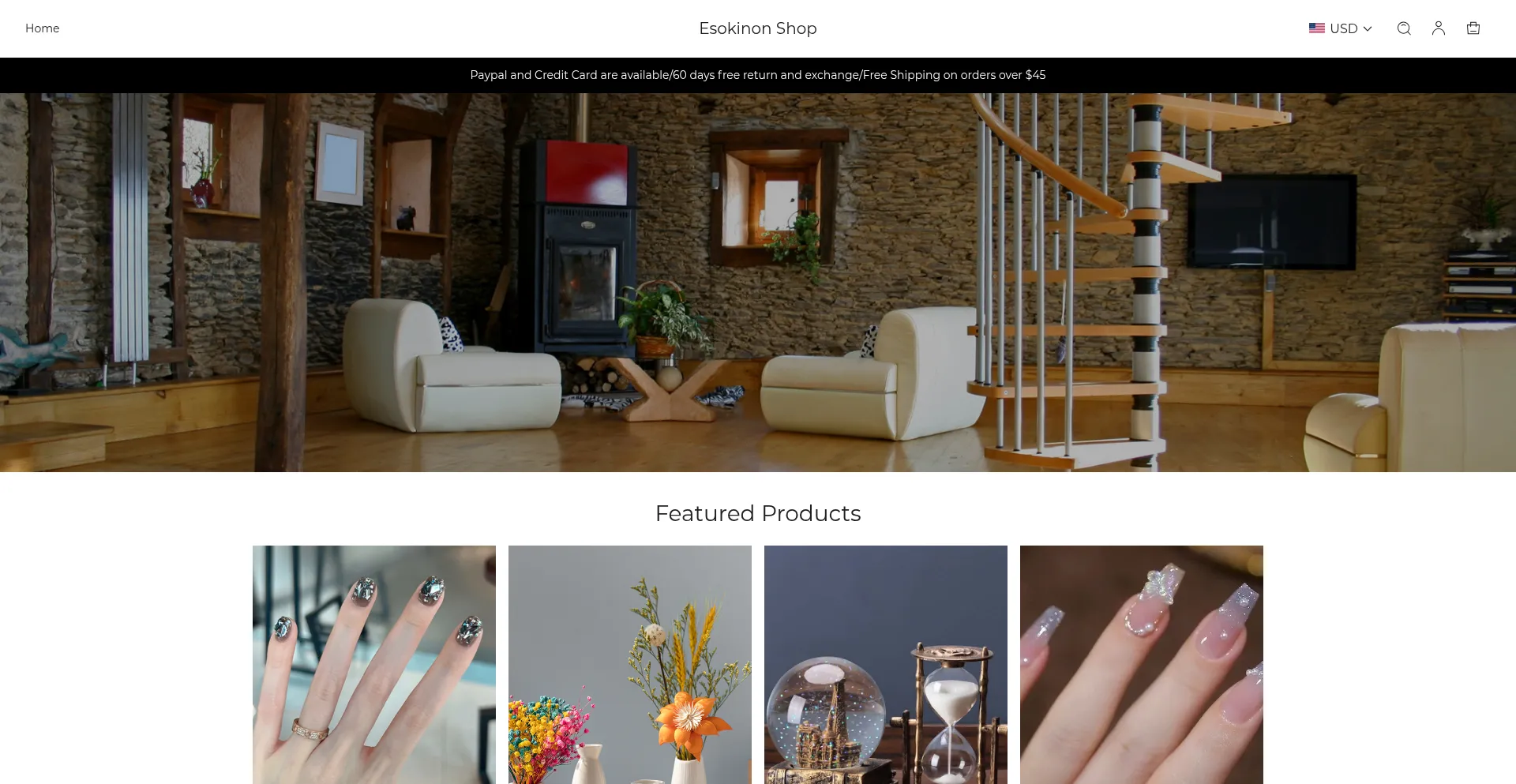 Website screenshot of Eropesn.com