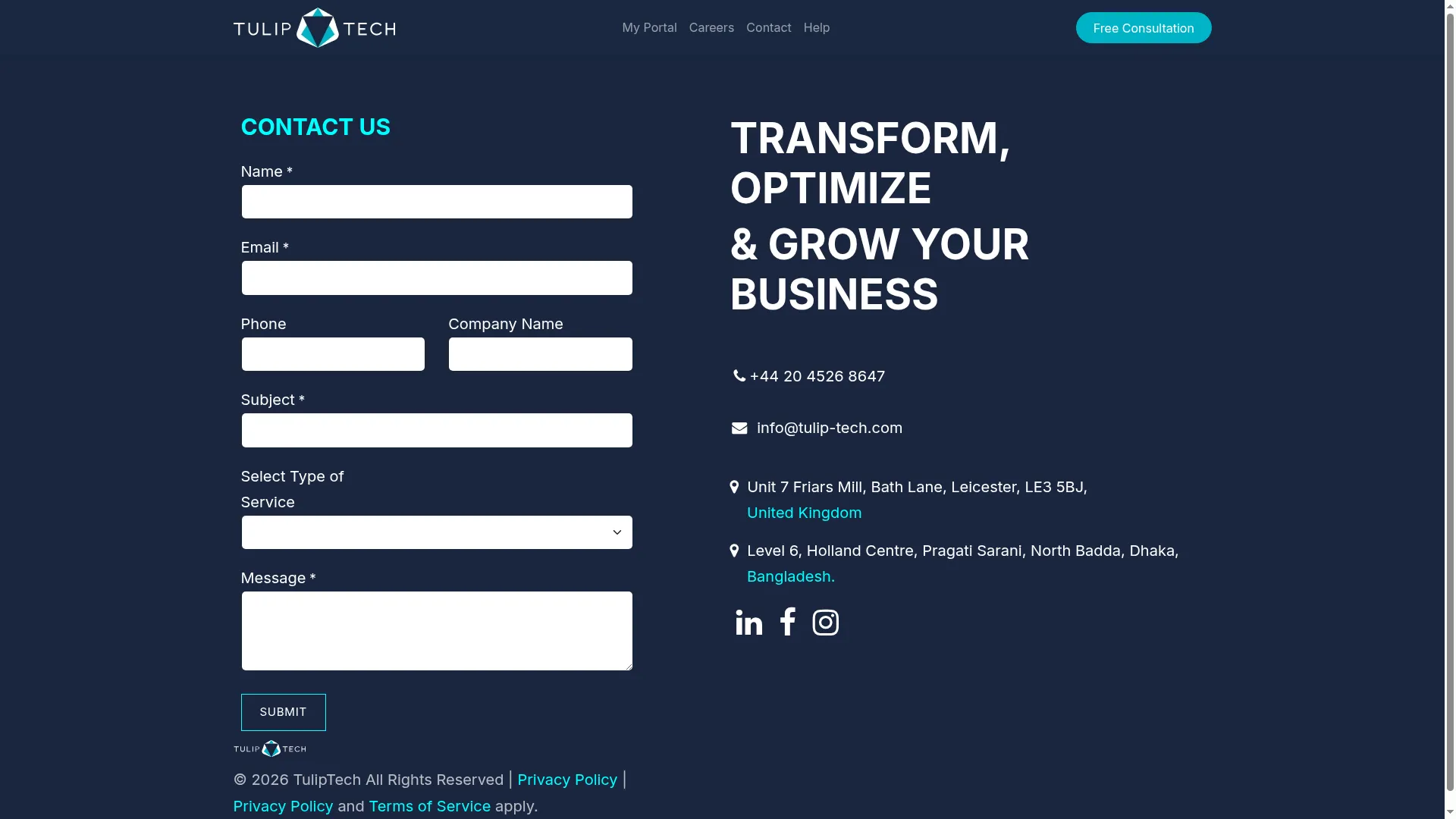 Erp.tulip-tech.com