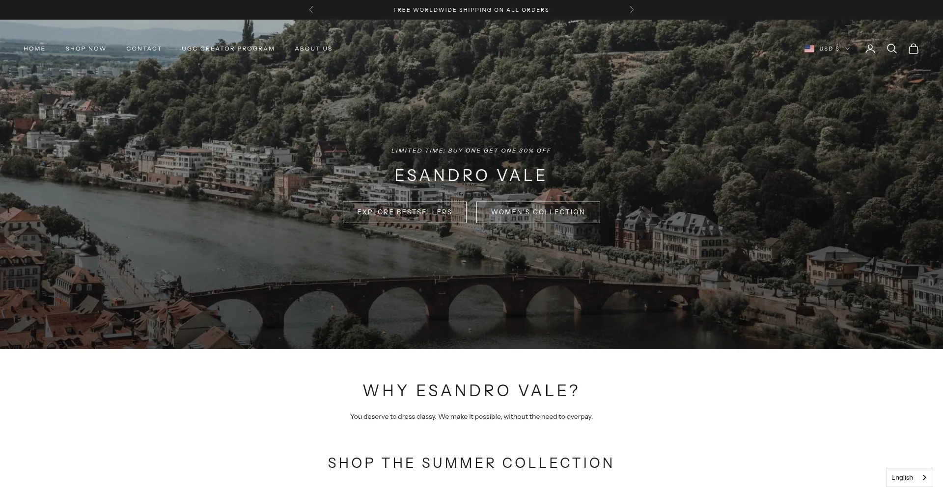 Esandrovale.com Screenshot