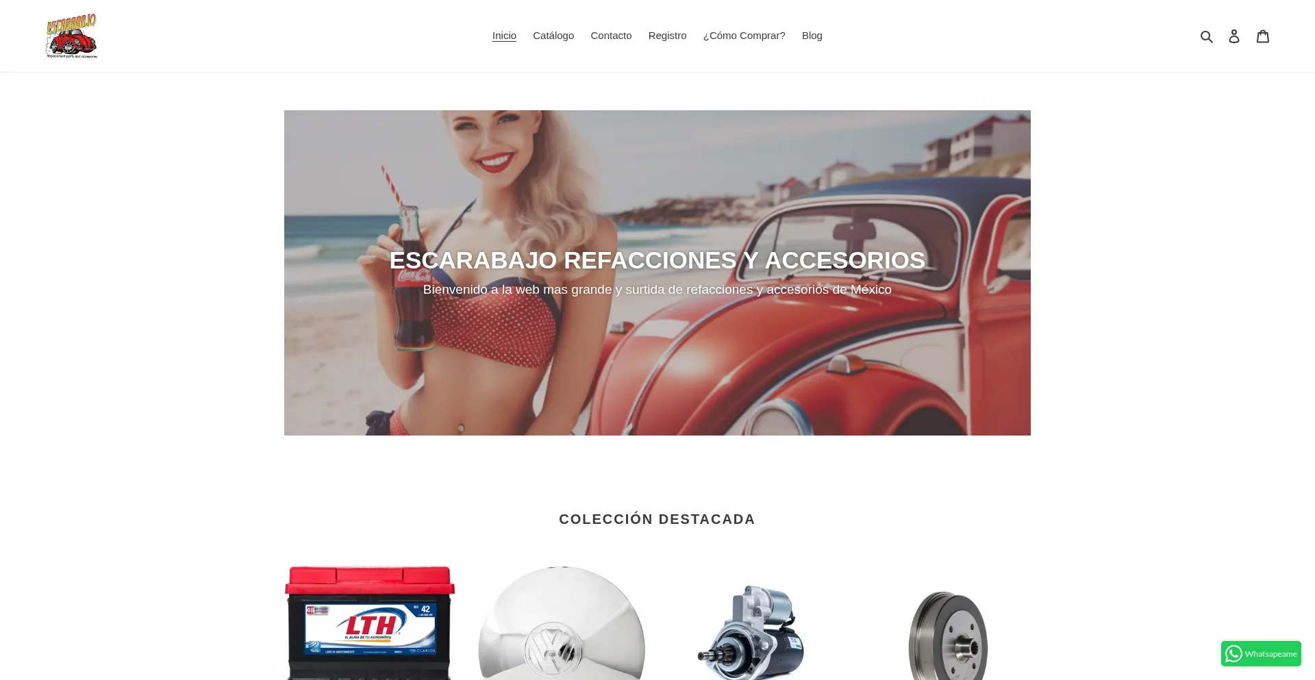 Escarabajorefacciones.com