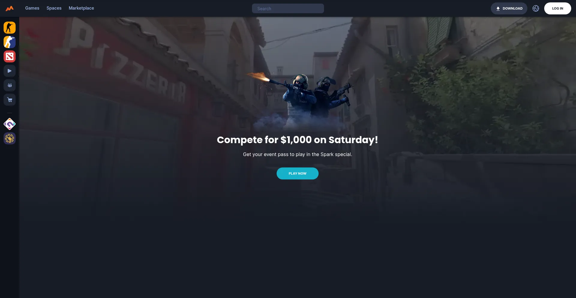 Website screenshot of Eschallengerz.com