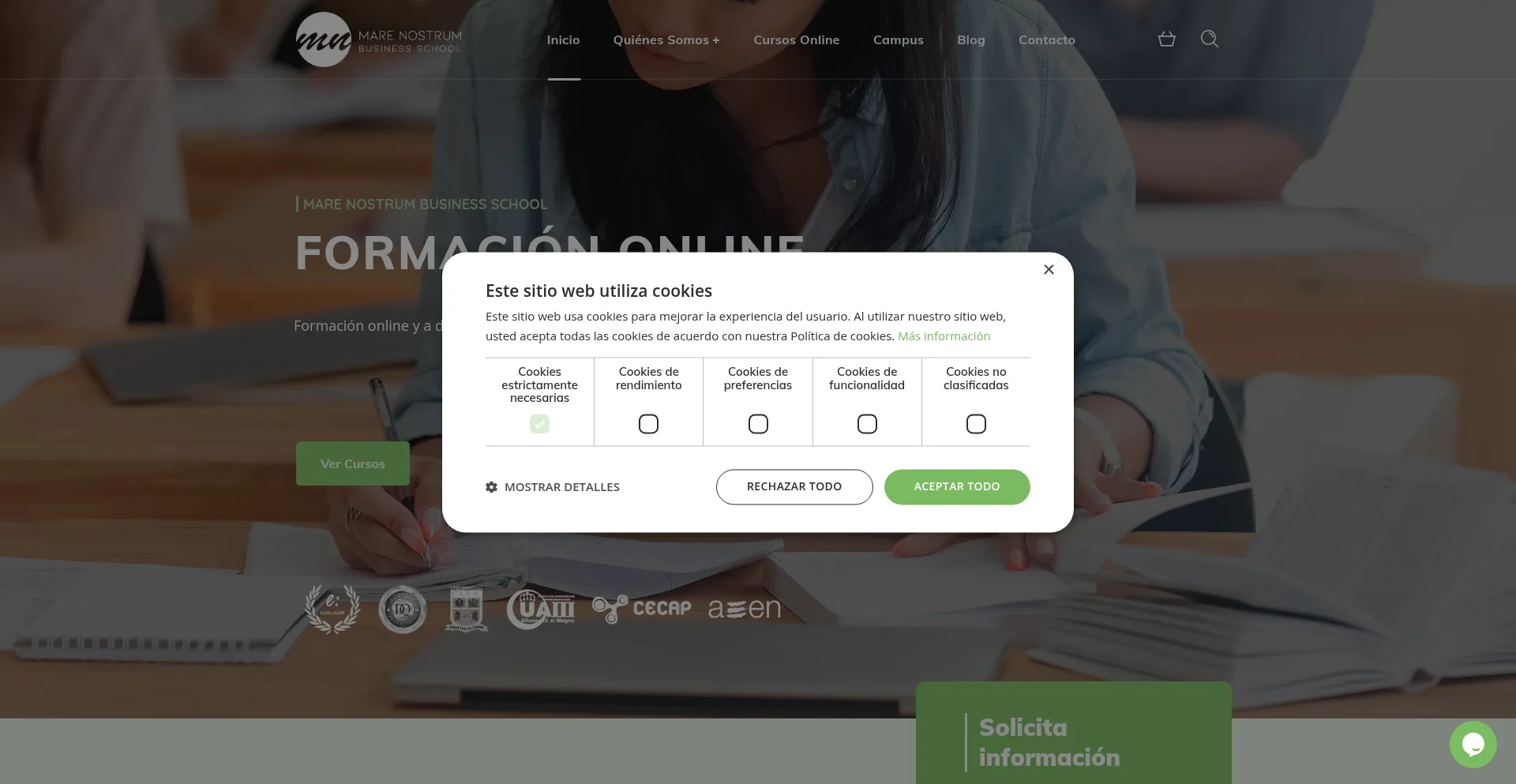 Is Escuelamarenostrum.com Safe?